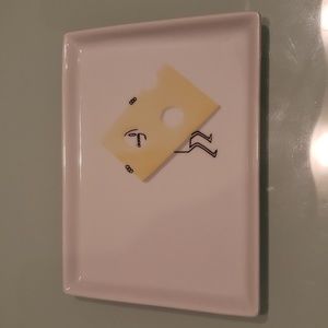 Crate&Barrel Oliver Cheese Plate